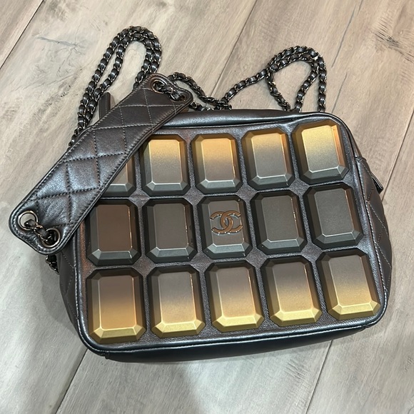 CHANEL Handbags - Chanel ombré gold and silver.